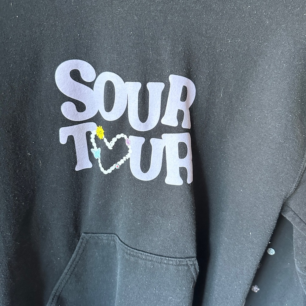 Black Sour Tour Hoodie